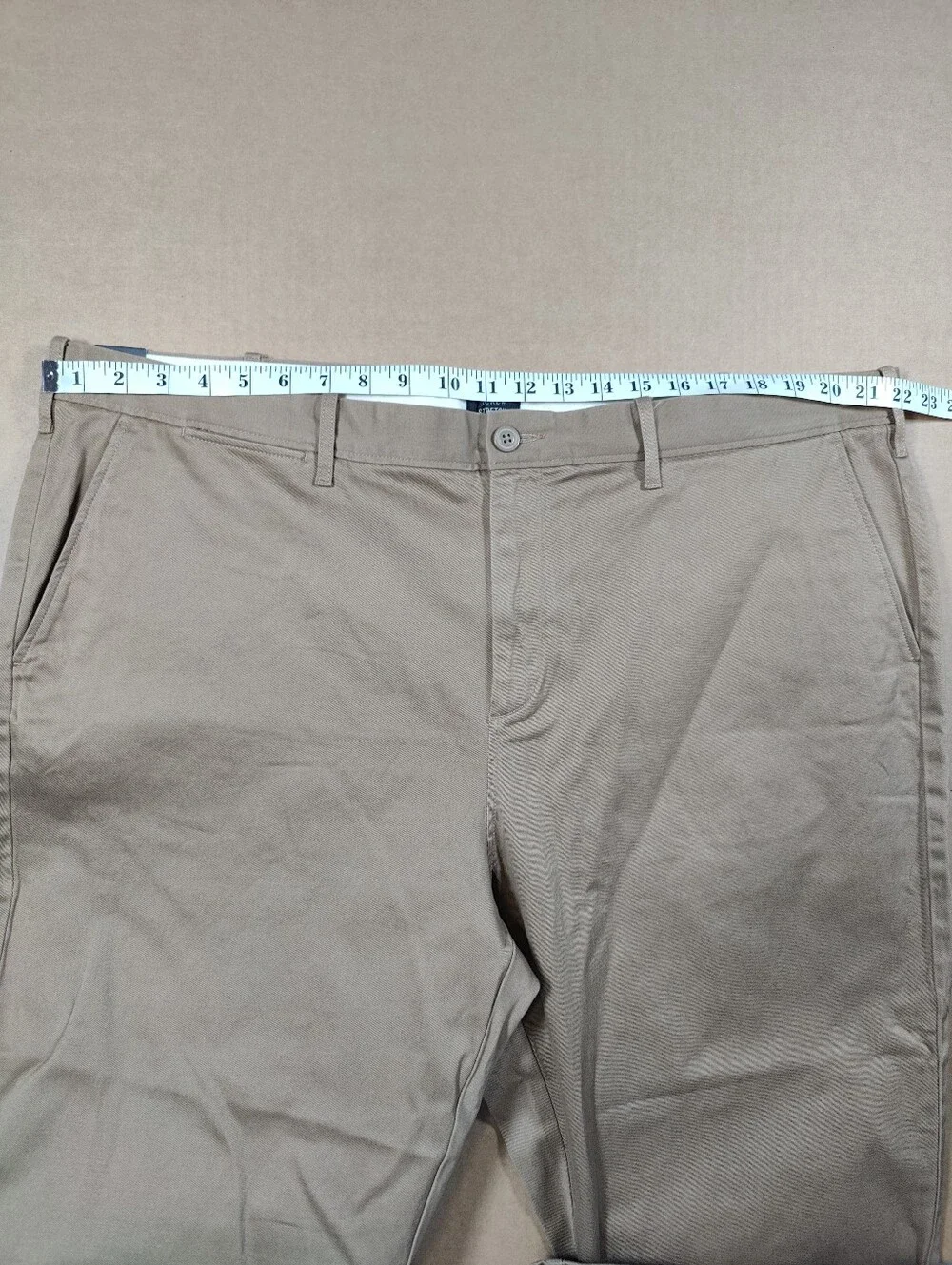 NWT J.Crew Lot Of 2 Broken-In Brown Beige 770 Straight Cotton Chinos Sz 42Wx25L